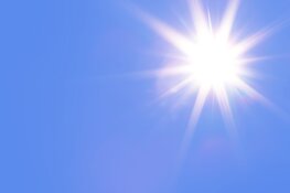 Nazomer met aantal warme en zonnige dagen