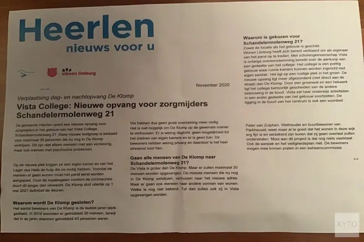 Valse nieuwsbrief bezorgd over opvang dak- en thuislozen