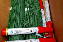 Handelaar en koper visco-lont aangepakt