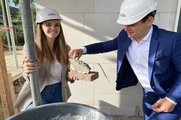 Eerste steen gelegd bij bouw woonzorglocatie voor mensen met dementie in Heerlen