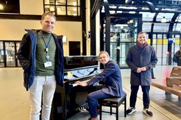 Pianoklanken ook te horen op Station Heerlen