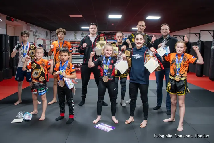 Vechtsportkampioenen bij MFG Sports academy