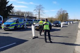 Cross-Over veiligheidscontrole in Euregio-Maas-Rijn