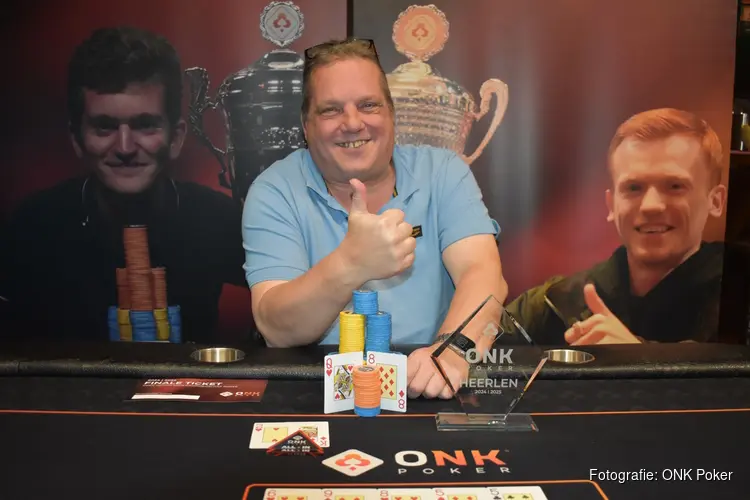 Maurits van Rijnen uit Heerlen kwalificeert zich voor finale ONK Poker!