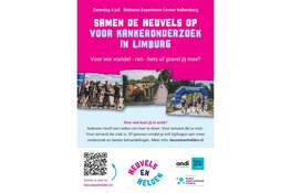 Heuvels en Helden brengt Limburg in beweging voor kankeronderzoek