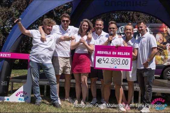 Heuvels en Helden brengt €42.989 op voor kankeronderzoek in Limburg