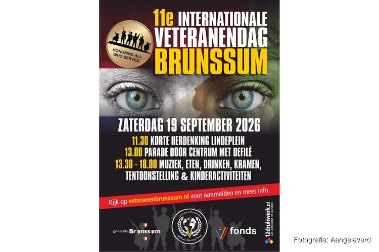 11e Internationale Veteranendag Brunssum zaterdag 19 sep. 2026