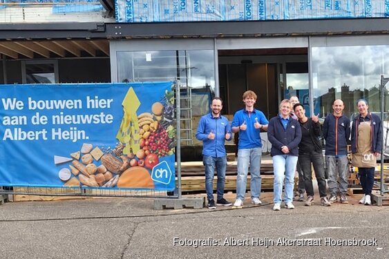 Albert Heijn Akerstraat Hoensbroek gaat tijdelijk dicht voor laatste fase van verbouwing