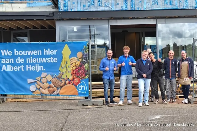 Albert Heijn Akerstraat Hoensbroek gaat tijdelijk dicht voor laatste fase van verbouwing